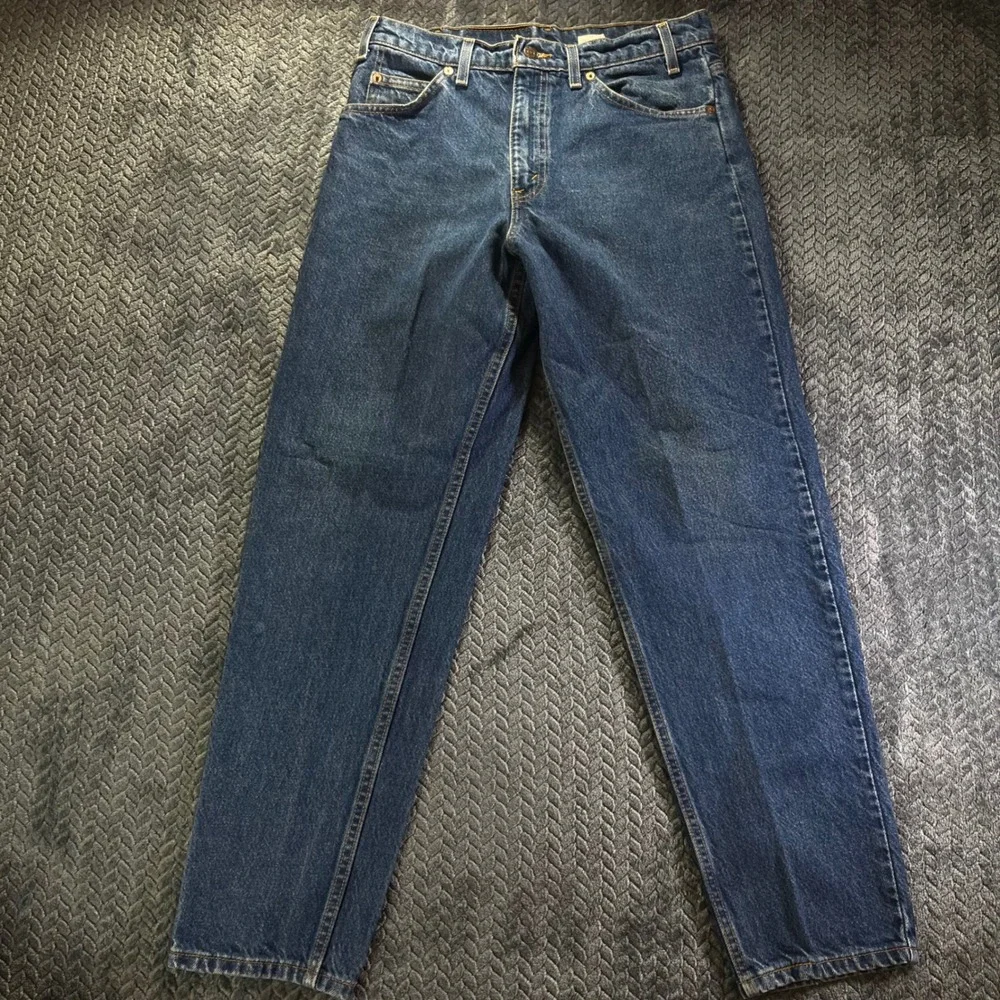 Levi Strauss 550 Orange Tab men's Relaxed Fit Tapered Leg‎ Blue Denim W32 L30